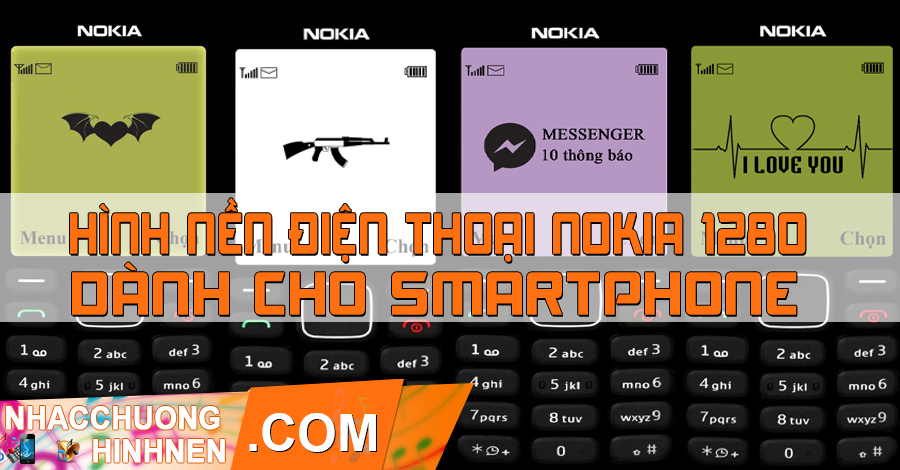 Chế ảnh tin nhắn điện thoại Nokia 1280
